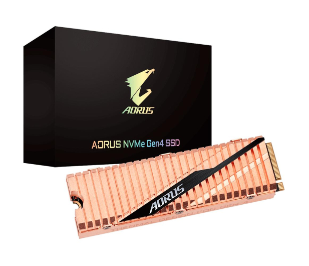 Gigabyte 500GB M.2 PCIe Gen4 NVMe AORUS - 512965 - zdjęcie 4
